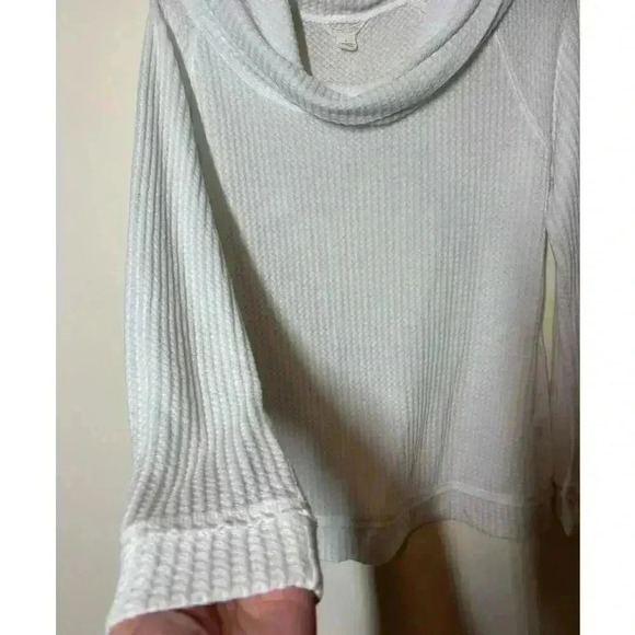 Caslon Women S Waffle Knit Long Sleeve Boho Loose Fit Lagenlook Comfort - Picture 4 of 8